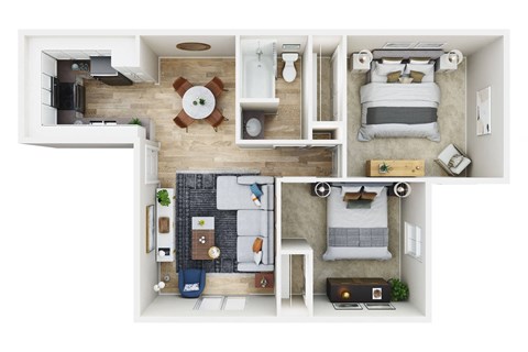 Haven Poway Two Bedroom One Bath